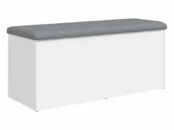 vidaxl Banco Y Pie De Cama|Banco Y Pie De Cama|Banco de almacenaje 102x42x45 cm madera de ingeniería