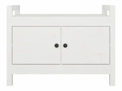 Zapatero|Mueble De Almacenaje|Banco de entrada 80x40x60 cm Madera maciza de pino