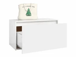 Zapatero|Banco de pasillo de madera de ingeniería 80x40x45 cm ES130603