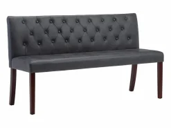 vidaxl Banco Y Pie De Cama|Banco Y Pie De Cama|Banco de piel de ante artificial 148,5 cm