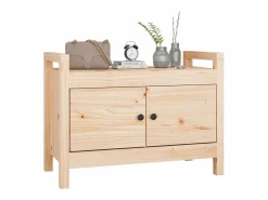 Banco de recibidor madera maciza de pino 80x40x60 cm^vidaxl Clearance