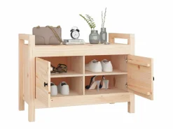 Banco de recibidor madera maciza de pino 80x40x60 cm^vidaxl Clearance