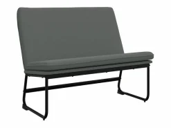 Banco Y Pie De Cama|Banco Y Pie De Cama|Banco de tela oscuro 100x75x76 cm ES356782