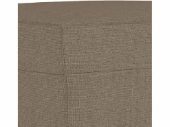 vidaxl Banco Y Pie De Cama|Banco Y Pie De Cama|Banco de tela gris taupe 100x35x41 cm
