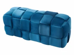 Banco de terciopelo tejido. Cabecero de cama. FABERO^Vente-unique Outlet