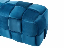 Banco de terciopelo tejido. Cabecero de cama. FABERO^Vente-unique Outlet