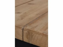 Banco efecto madera de abeto y base de poliresina mgo Marru00f3n Clearance