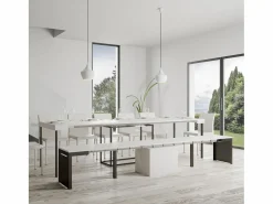 Banco extensible 55x40/305 cm Walk Fresno estructura Antracita^ITAMOBY Outlet