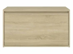 vidaxl Banco pasillo madera de ingeniería roble Sonoma 80x40x45 cm Color natural claro Discount
