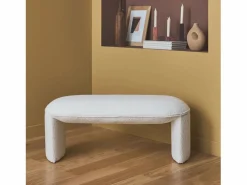 Banco pie de cama estilo borreguito^Sweeek