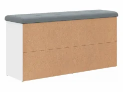 Banco zapatero 102x32x50 cm madera de ingeniería^vidaxl Clearance