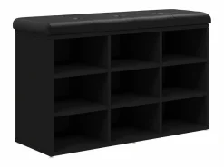 Banco zapatero madera de ingeniería 82x32x50 cm^vidaxl Best