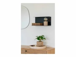 ebuy24 Bandeja de cerámica blanca Ø 37 cm Blanco Hot