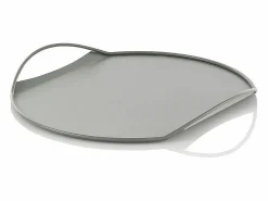 Materiales Y Utensilios De Cocina|Bandeja de metal para servir con diseño moderno Tab - oscuro