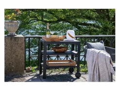 House Nordic Bandeja de teca natural 58 x 38 cm Marru00f3n Outlet