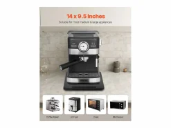 Presentación Y Servicio|Bandeja Deslizante SucceBuy para Aparatos de Cocina, 35,6 x 24,1 cm, Tabla Móvil, para Cafetera, Pequeños Electrodomésticos de Cocina,