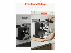 Presentación Y Servicio|Bandeja Deslizante SucceBuy para Aparatos de Cocina, 33 x 40,6 cm, Tabla Móvil para Cafetera, Pequeños Electrodomésticos de Cocina, Color Madera
