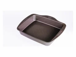 Bandeja honda para horno Asimetría antiadherente inox 24x30 cm^Pyrex Discount