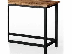 Vicco Banqueta madera antigua 60x30x45 fyrk Marru00f3n Discount