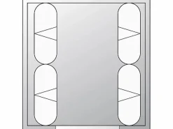 Baño de vapor 4 plazas con panel de control exterior ILIADE^Vente-unique Outlet