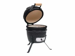 vidaxl Barbacoa|Barbacoa 2 en 1 ahumadora Kamado de cerámica 56 cm
