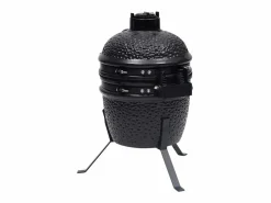 vidaxl Barbacoa|Barbacoa 2 en 1 ahumadora Kamado de cerámica 56 cm