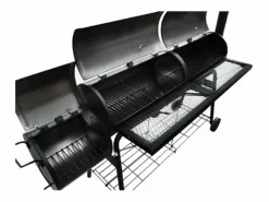 Barbacoa ahumadora Nevada XL negra ES349602^ Outlet