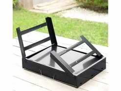 Innovagoods Barbacoa|Barbacoa de carbón BearBQ plegable y portátil 20x41x28 cm
