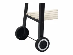 PROGARDEN Barbacoa|Barbacoa de carbón negra 86,5 cm