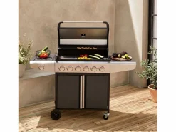 Sweeek Barbacoa|Barbacoa de gas de 7 quemadores con 1 quemador lateral