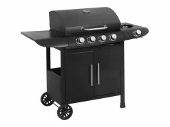 Barbacoa de gas "Feria 5" - 5 fuegos incluido 1 lateral - 14,5 kW -^Habitat et jardin New