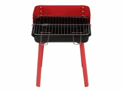 Barbacoa parrilla 35x28x44 cm 28X35X44 CM Rojo Hot