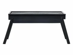 Barbacoa portátil para camping de acero 60x22,5x33 cm ES793016^ Online