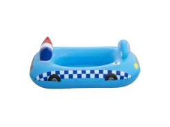 Bestway Deportes Náuticos|Barca Hinchable Coche de Policía 88X66X32 cm con Sonido de Sirena Policia Mayores de 3 Años