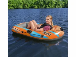 Bestway Deportes Náuticos|Barca Hinchable Individual Kondor Elite 1000 Raft 162x96x20 cm con Asas y Suelo Hinchable