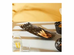 Alessi BARK, Centro de mesa en acero , Negro