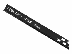 Rea Barra De Caída Del Plato De Ducha 100Cm Left Black Negro Outlet