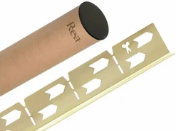Rea Plato De Ducha|Barra De Caída Del Plato De Ducha 120Cm Right Brush Gold