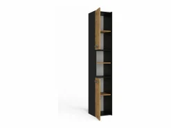 TOPESHOP Barra de ducha Sara S30 ANTRACITE ARTISAN Negro / Marru00f3n / Plateado Online