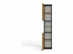 TOPESHOP Barra de ducha Sara S30 ANTRACITE ARTISAN Negro / Marru00f3n / Plateado Online