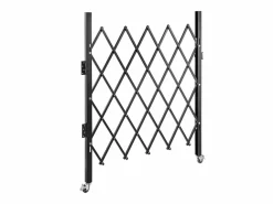 Barrera de Seguridad Extensible Plegable SucceBuy, Puerta Plegable Simple, 154 x 180 cm Negro Online