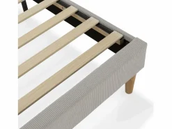 VS Venta-stock Somier Tapizado|Somier - 160X200Cm|Base tapizada + cabecero Bari 150x190 cm