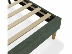 Base tapizada + cabecero Bari 150x190 cm^VS Venta-stock Online