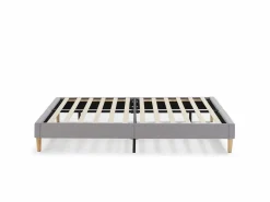 VS Venta-stock Somier Tapizado|Somier - 160X200Cm|Base tapizada Aura 160x200 cm