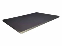 Base Tapizada Marengo 5 Refuerzos 6cm (90x190 cm) Sin Patas Gris Sale