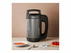 Batidora con calefacción de 850 W - 1,1 L - Acero inoxidable - 2 programas de cocción - Negra^ Outlet
