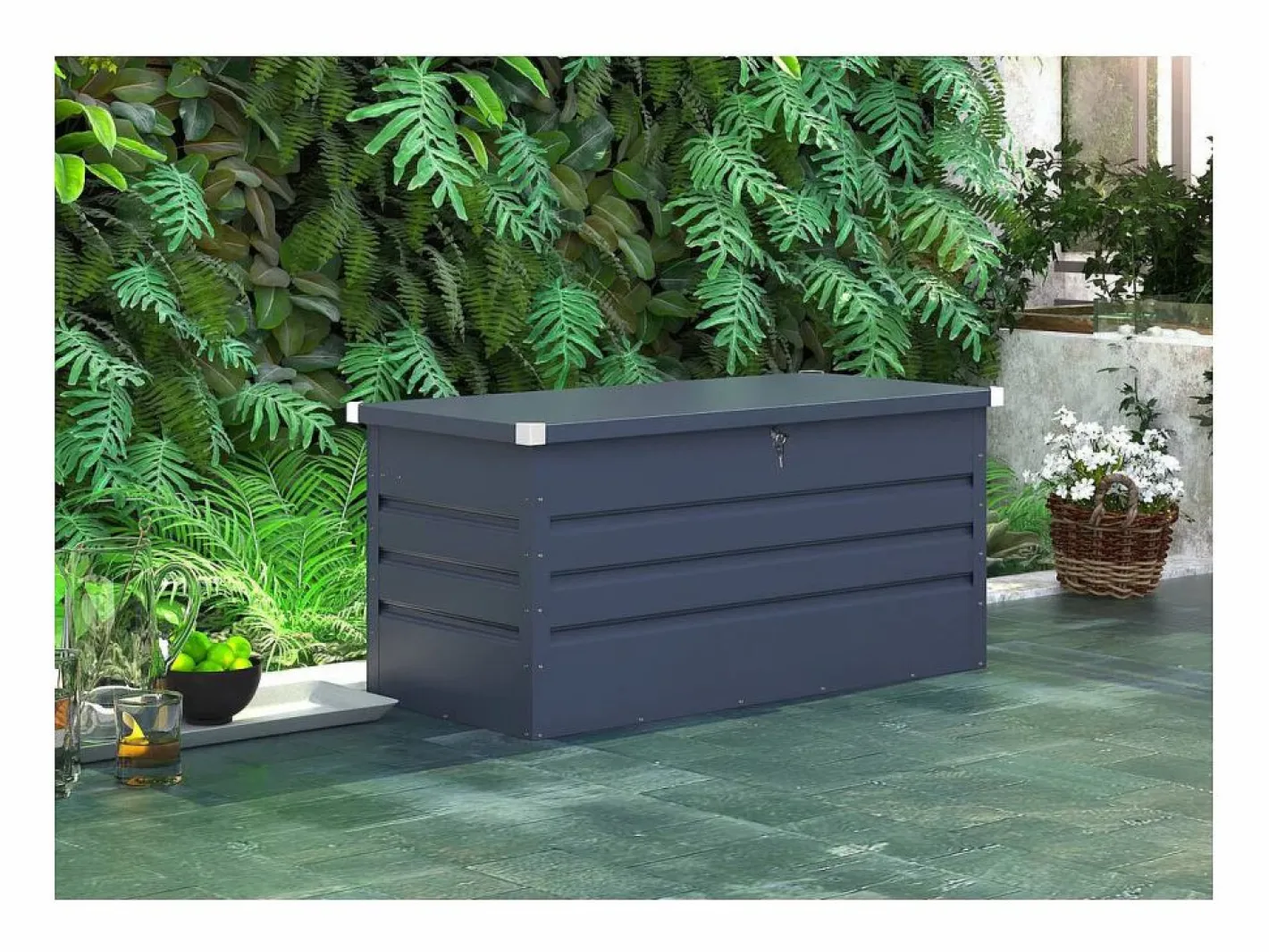 Baul/arcon para jardín "Store" - 680 L - 165 x 69 x 60 cm -^Habitat et jardin Best
