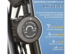 Homcom Bicicleta Estática|Bicicleta estática 97x51x115 cm