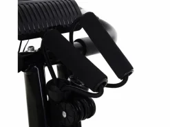 Bicicleta estática plegable 2 en 1, 8 niveles de resistencia magnética, acero, color negro (105 x 48 x 118 cm) Discount