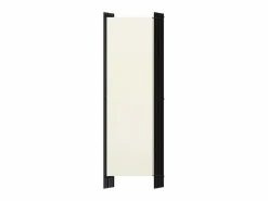 Biombo divisor de 6 paneles 300x180 cm ES612751 Blanco